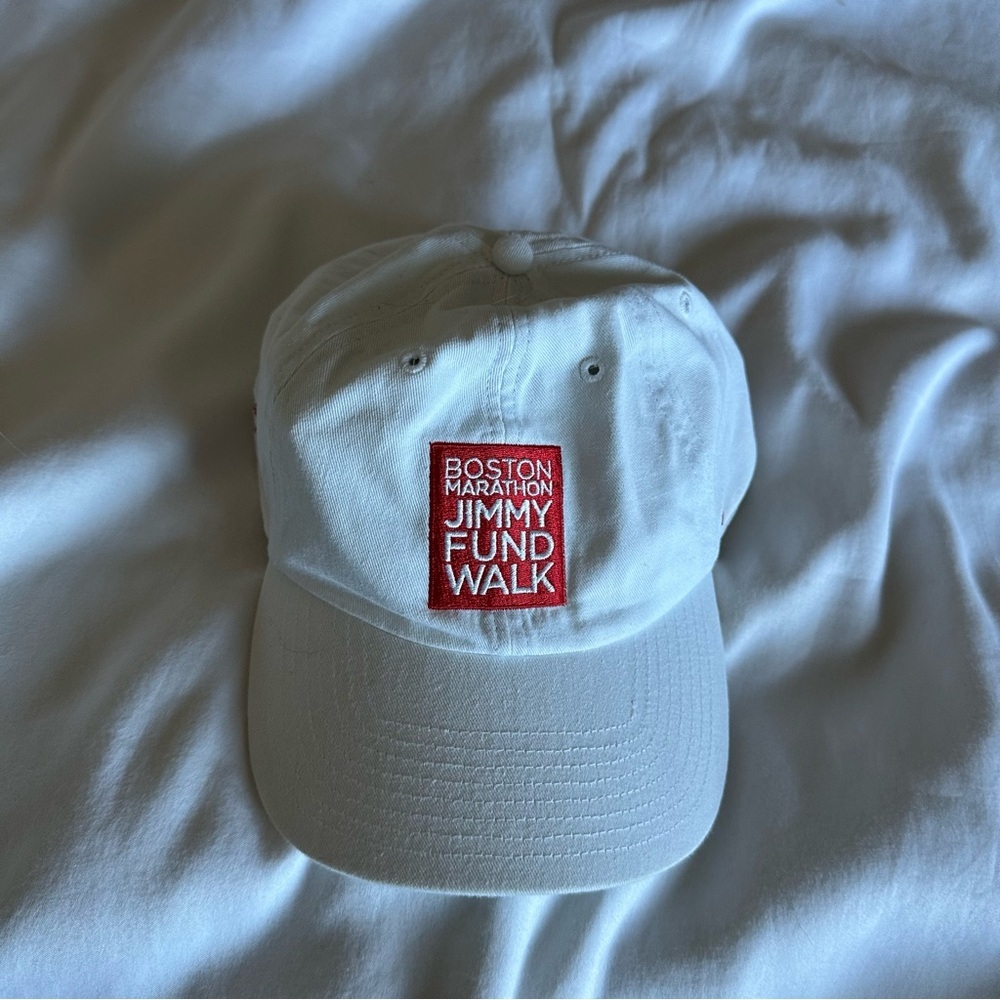 White Jimmy Fund Walk Hat